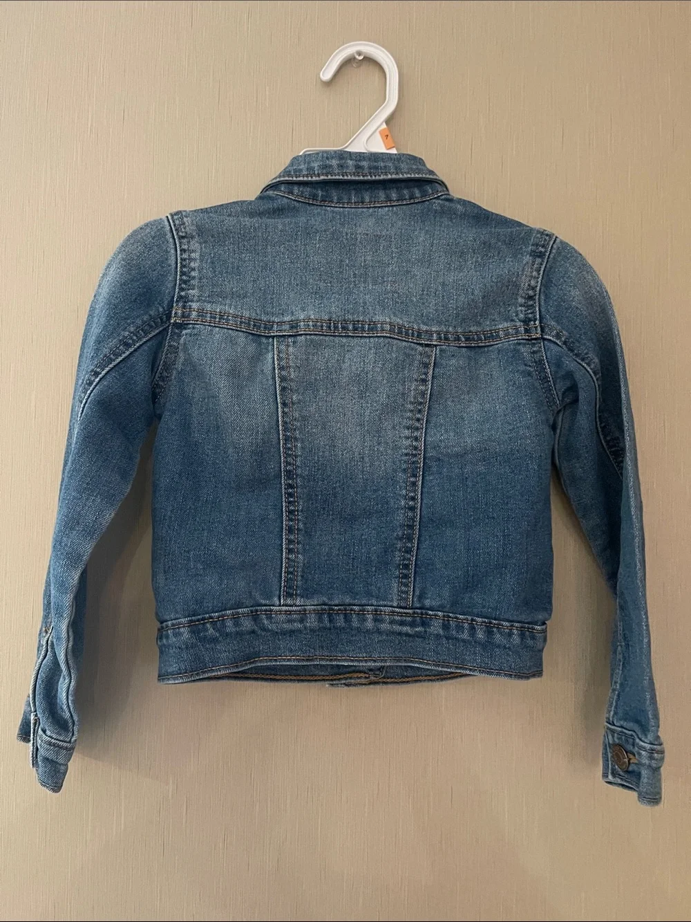Old Navy xs 5 girls Kids Blue Denim Button-Front Jean Jacket